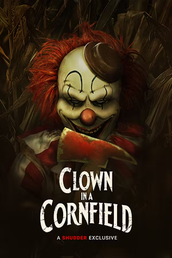 clown in a cornfield